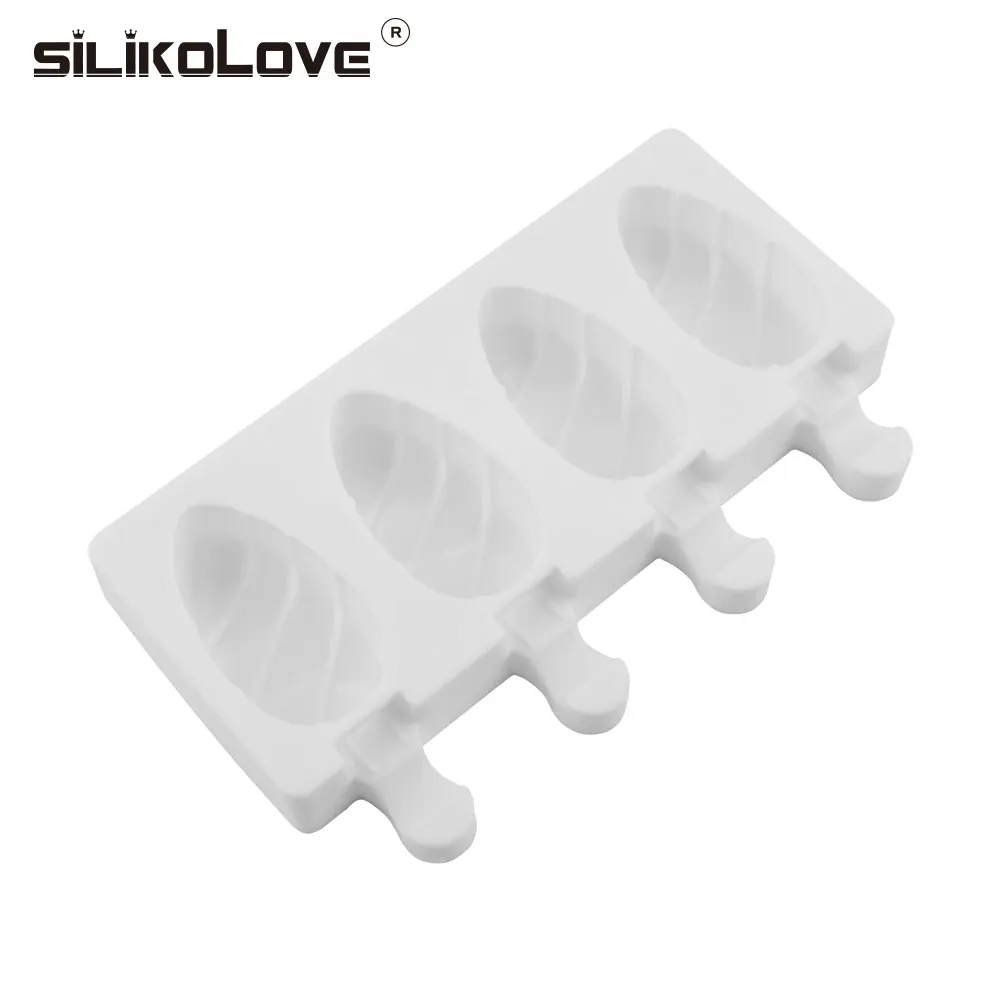 Силиконовые Формочки Для Мороженого SILIKOLOVE с 4 ячейками Детские формочки для