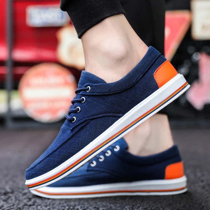

2021 New Winter Fashion Men Canvas Board Shoes Luxury Brand Casual Sport Sneakers Outdoor Lightweight Walking Shoes Big Size 47