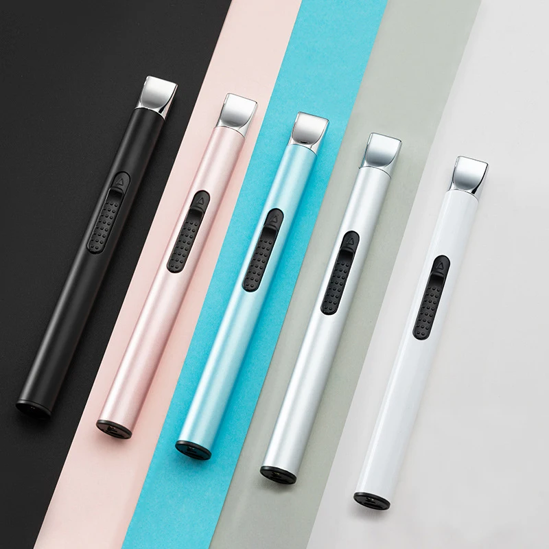 Портативный Ветрозащитный плазменный прикуриватель для кухни пистолета