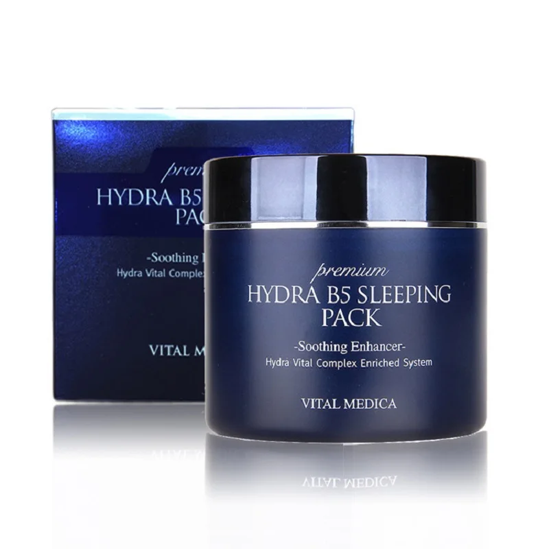 

Korea AHC PREMIUM HYDRA B5 SLEEPING MASK Soothing Cream Treatment Enhancer Hydra Vital Complex Enrich System VITAL MEDICA 100ml