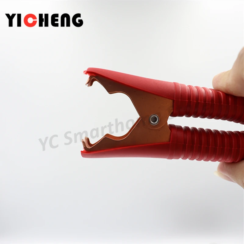 2Pcs red 2Pcs black 90MM Car battery fire clips High current alligator clips Large emergency battery clips Wire clips 100A