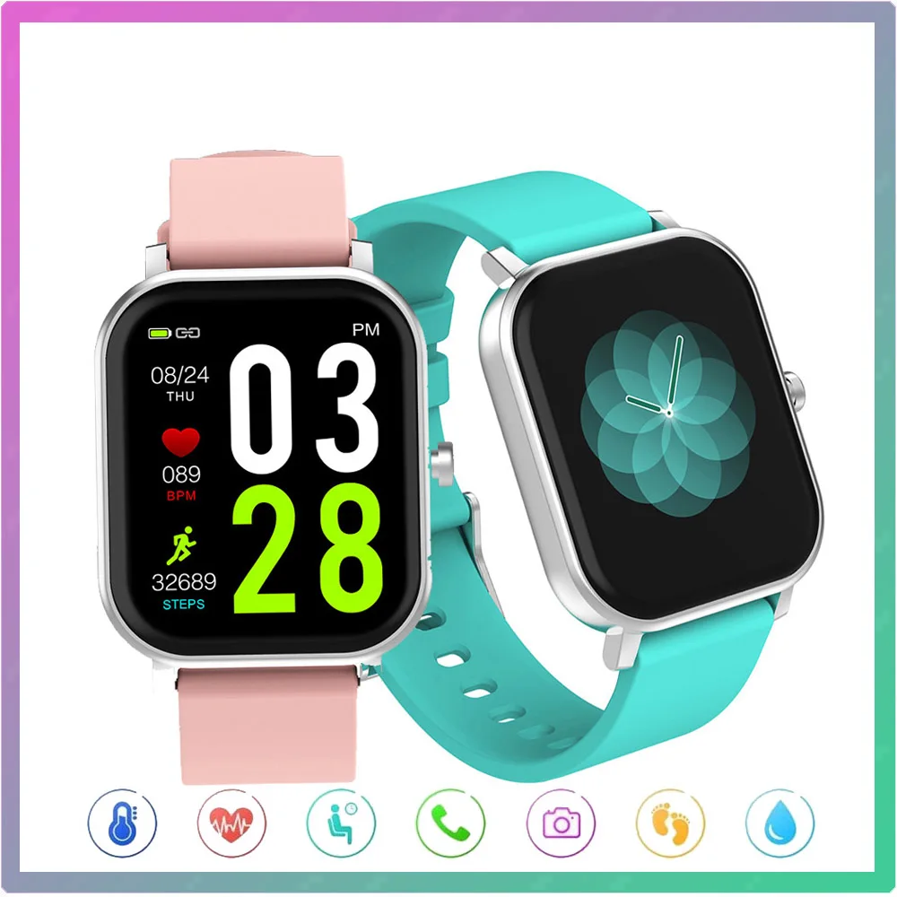 

S10 Smart Watch Women 1.69 inch Full Touch Heart Rate Sleep Fitness Tracker Masculino Waterproof Bracelet Smartwatch