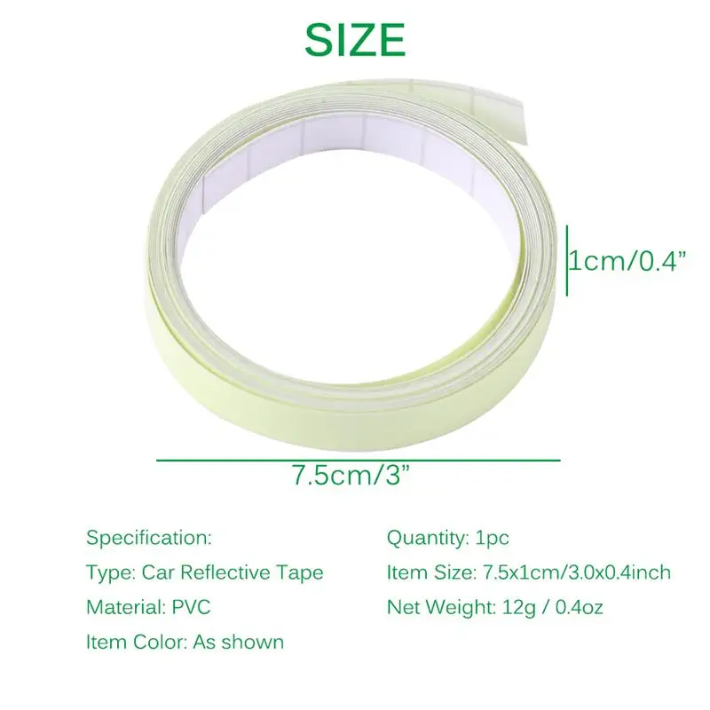 3 м колеса Светоотражающая Стикеры обод световой Предупреждение лента