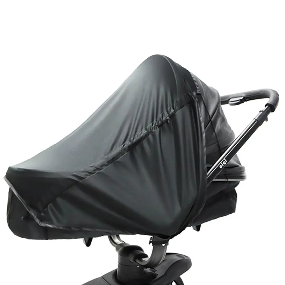 

Baby Stroller Accessories Carriage Sun Shade Kids Stroller Sunshade Cover Prams Windproof Hood Canopy Cover Stroller Sun Visor