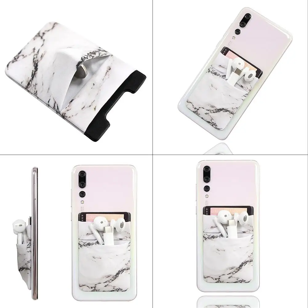 88x58 мм окружающей среды стикер бумажник чехол для телефона сумка держатель кредитной карты карманный стикер для сотового телефона женщин мужчин 5 цветов