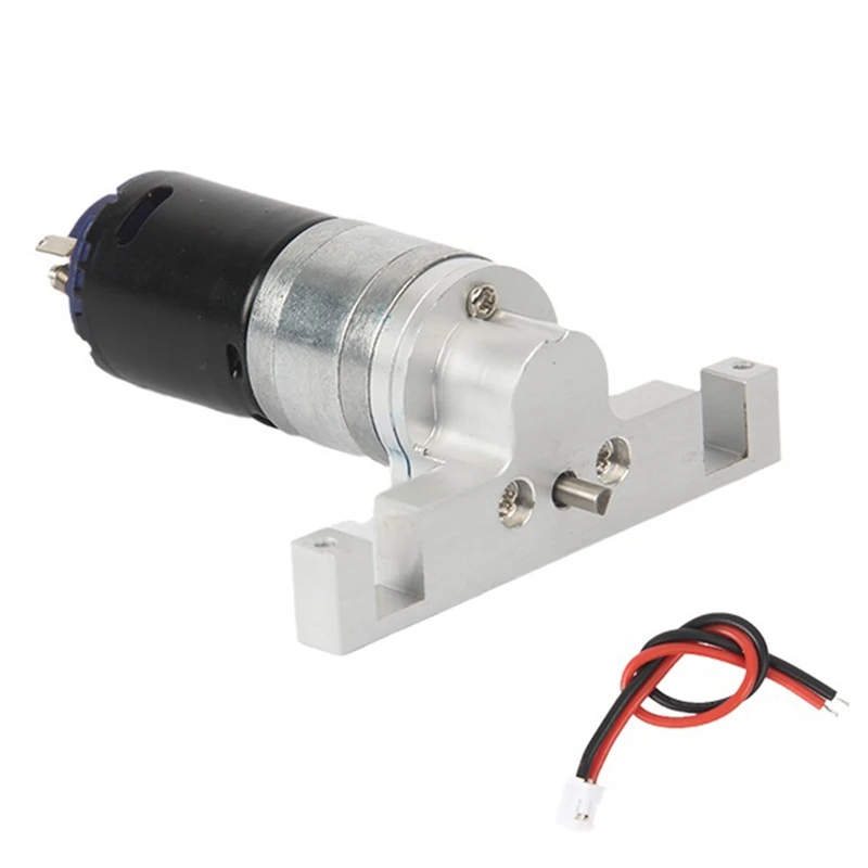 

Для WPL D12 мощный высокий крутящий момент 370 двигатель металлическая коробка передач 1/10 RC запчасти для автомобиля аксессуары