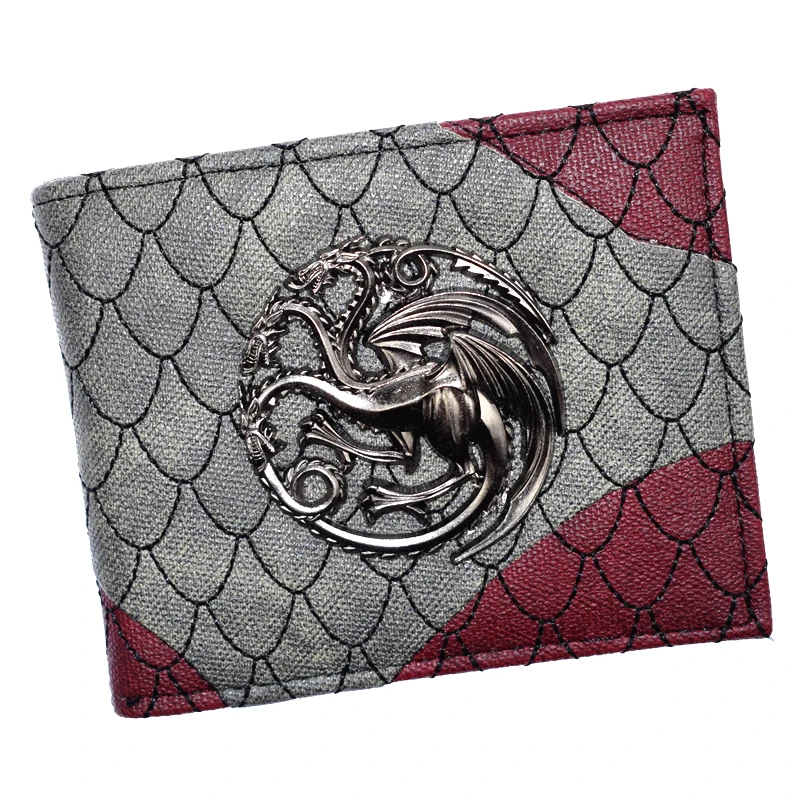 Лидер продаж бумажники Fire кровь короткий кошелек с карманом для монет|Мужские