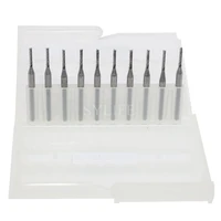 1 5mm tungsten steel pcb carbide end mill printed circuit board drill 10pcs