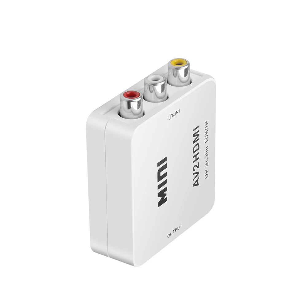Конвертер kebidu RCA AV в HDMI Высокое качество HD 1080P AV2HDMI адаптер для ТВ PS3 PS4 PC DVD Xbox