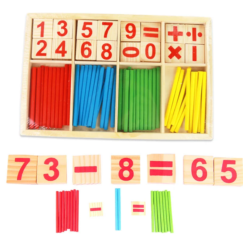 Деревянная доска обучающие игрушки для детей раннее обучение математическая