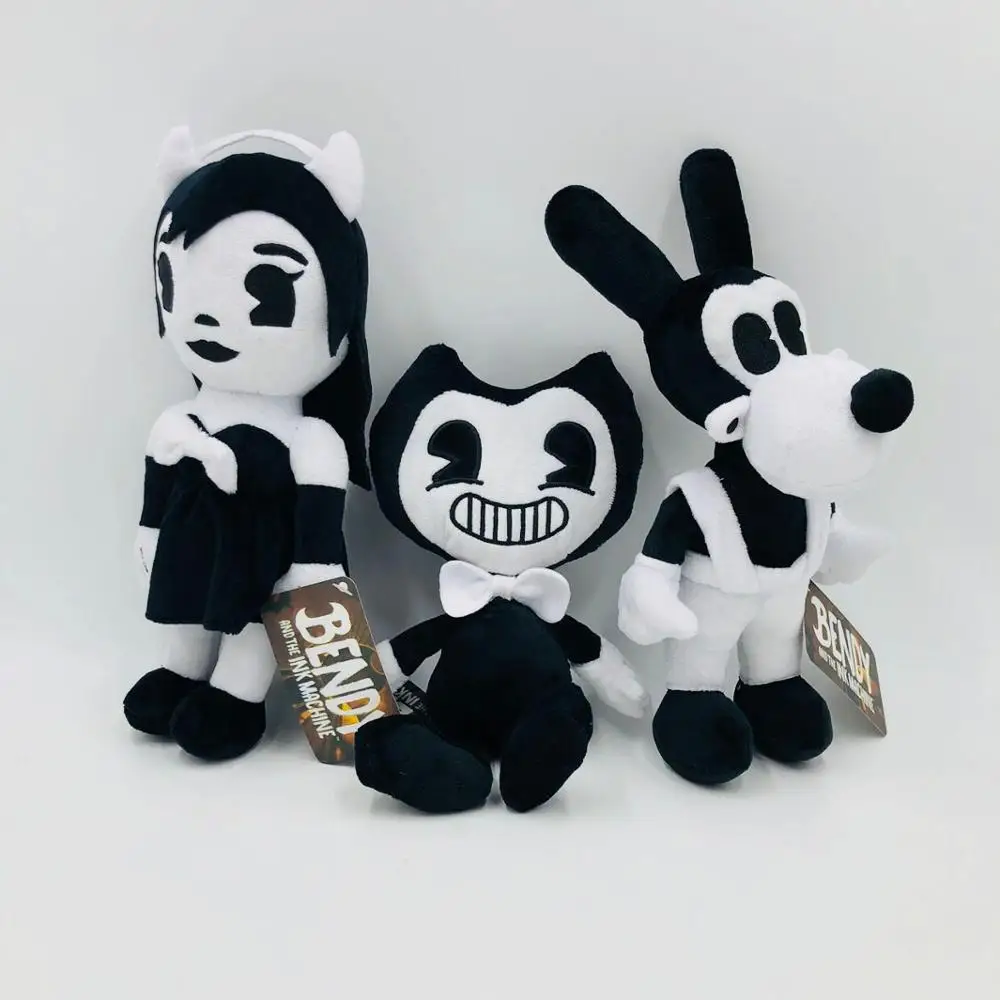 3PCS Bdy Mouse Boris Dog Alice Angel 28-30CM Plush Doll Animal Dolls Soft Party Gifts Toys Retail | Игрушки и хобби