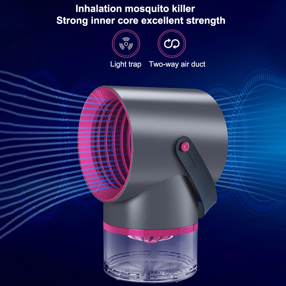 Светодиодная лампа убийца от комаров УФ ночник светильник USB насекомые Zapper