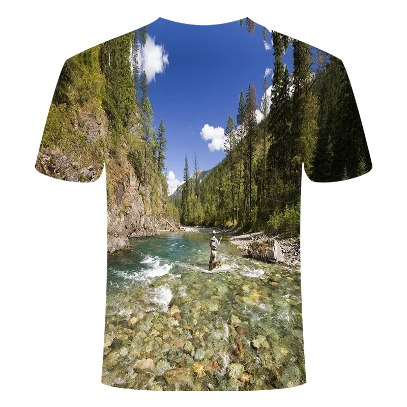 

2021 Fashion New t shirt style casual Digital 3D Print children t-shirt boys girls tshirt Summer Short Sleeve O-neck Streetwear