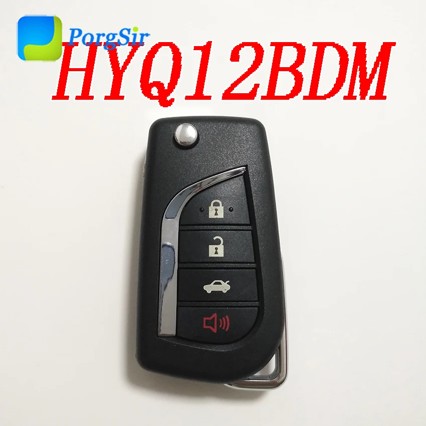 Пульт дистанционного управления с 4 кнопками для Toyota Corolla Camry 2014 ~ 2017 чипом H TOY43 Blade