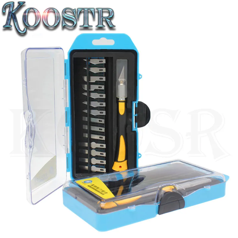 Аксессуары для ремонта печатных плат Набор Хирургических скальпелей с 14