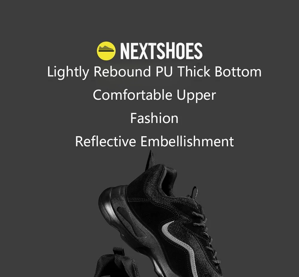 Xiaomi mijia NextShoes мужские кроссовки осень зима легкая обувь для бега мужская уличная спортивная обувь