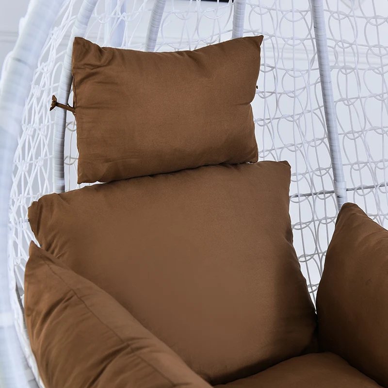 

Hanging Basket Chair Cushion Swing Seat Removable Thicken Egg Hammock Cradle Cushion Outdoor Back Cushion Home Accessories