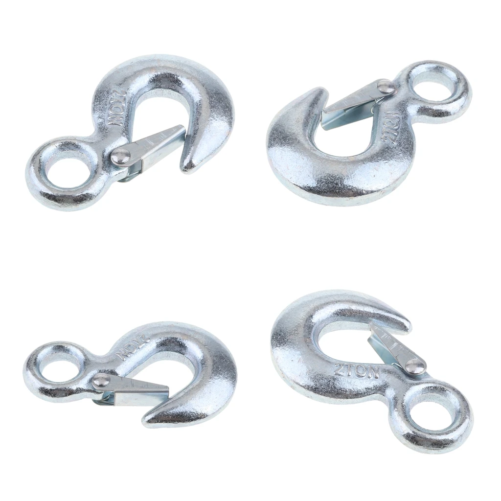 4x2 тонн петля лебедки крюк w/Clevis защелка безопасности для слинг лебедки|Детали и