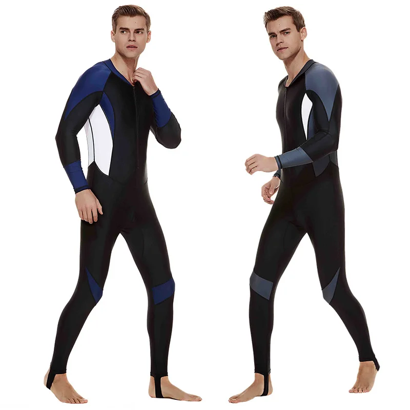 

Sbart Men Wetsuit Long Sleeve Sunblock Neoprene Wetsuit with Quick Dry for Scuba Diving Surfing Swimming Scuba Dive Rash Guards