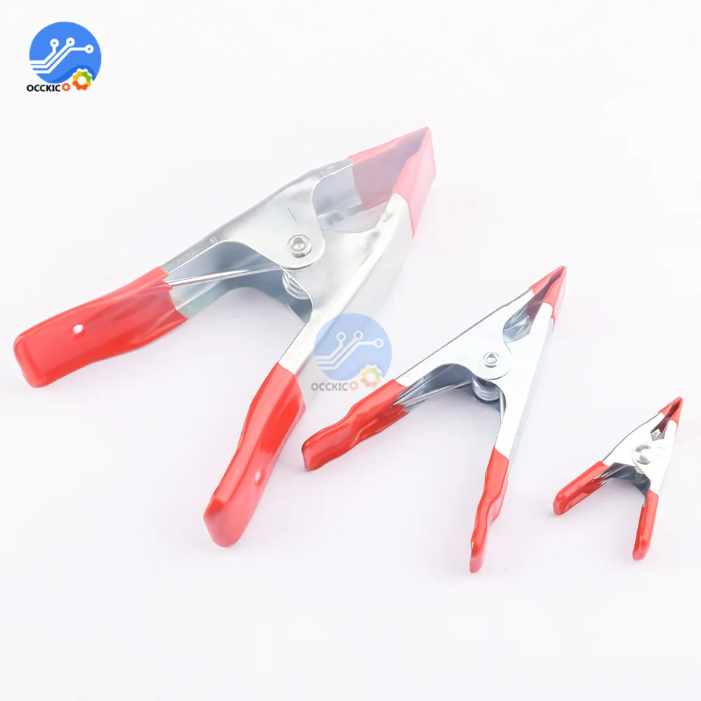 

Металлический A-образный зажим, 2/4/6 дюйма, пружинные зажимы, деревообрабатывающий захват, мощные инструменты, фиксированные зажимы, ручной и...