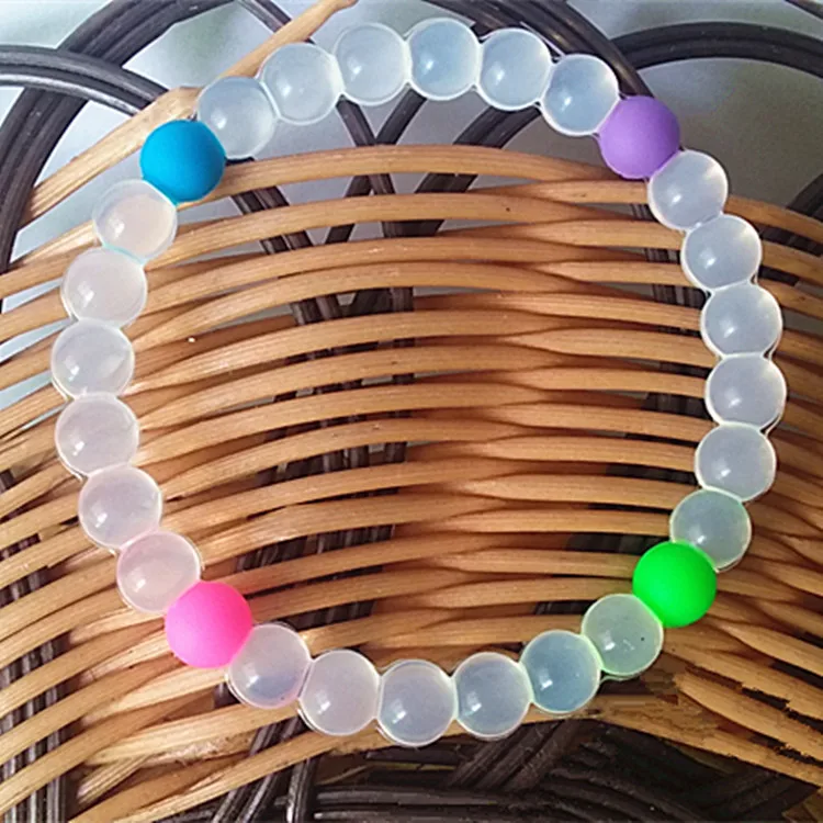 10 шт. модные разноцветные силиконовые бусины | Дом и сад