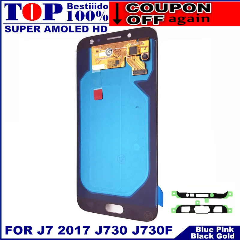 ЖК s Замена для samsung Galaxy J7 Pro 2017 J730 J730F ЖК-дисплей сенсорный экран дигитайзер с