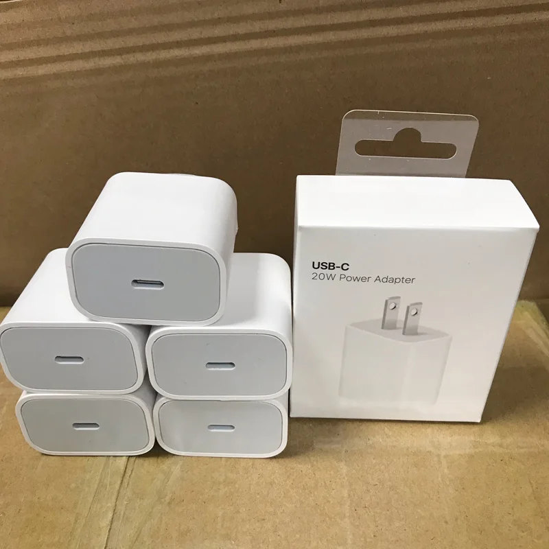 

10 шт./оригинальное зарядное устройство 20 Вт с ID, быстрое зарядное устройство PD A2305 A2347 9 В 2,22a для iPhone 13 11 12 Pro Max, подлинный адаптер питания типа ...