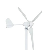 real 600 w horizontal wind turbine generator 12 v 24 v 48 v 3 blades windmill home use 600 w waterproof charger controller