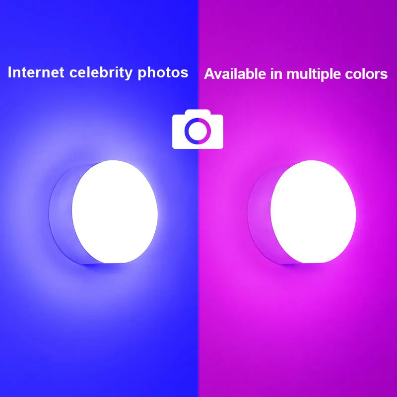 RGB ночник с дистанционным управлением цветная лампа для дома праздника вечеринки