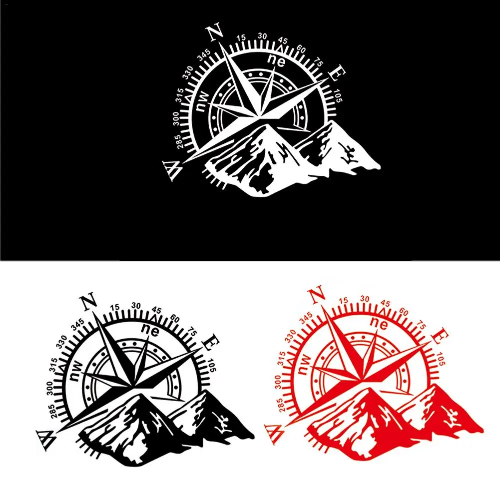 1 шт. 3D Высококачественная Автомобильная наклейка компас роза навигация Гора 4x4
