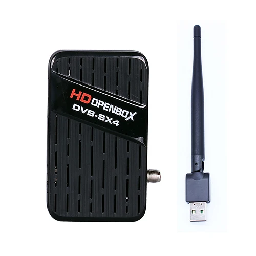 With USB WIFI HDOPENBOX спутниковый ТВ ресивер DVB S2 IKS 1 год бесплатно для Европы/России/Украины спутниковый ресивер Поддержка CCCAM CA функция - Цвет: With USB WIFI