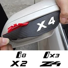 Автомобильные непромокаемые брови из углеродного волокна для BMW X1 X2 X3 X4 X5 X6 X7 Z3 Z8 Z4 E89 i3 S i8 ix3 i4 iX F13 F49 E70 E71 F39 F26 G07 с защитой от дождя
