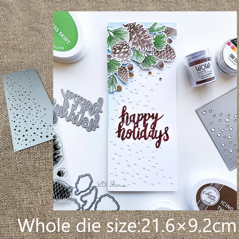 

Металлические штампы XLDesign, трафарет для рукоделия, размытый тонкий декор для скрапбукинга, альбома, бумаги, карточек, ремесло, тиснение, выс...