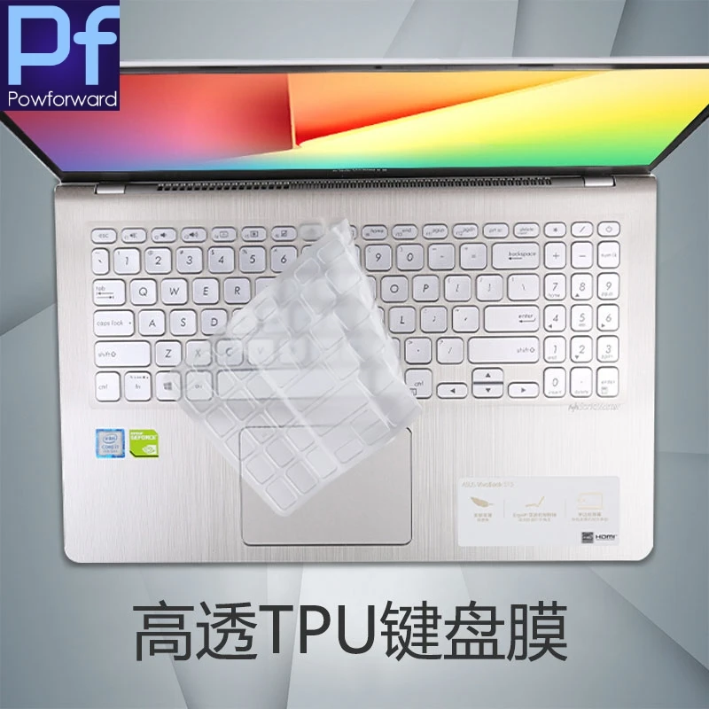 

For ASUS VivoBook 15Asus x509 X509 X509FJ X509FB X509FL X509FA X509 FL FB FJ FA X 509 15.6'' TPU Keyboard Cover Skin Protector