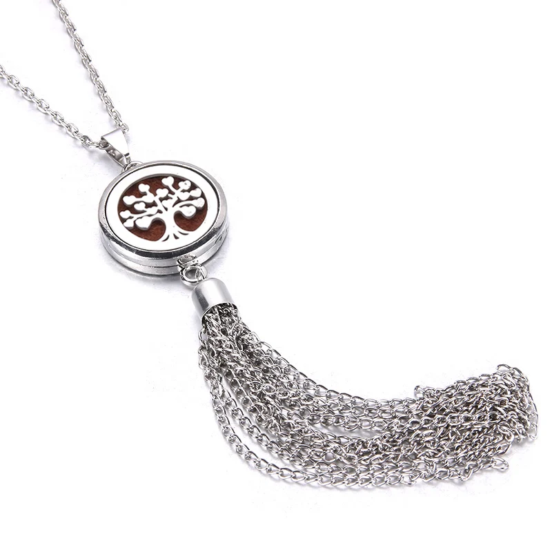 Ювелирные изделия с диффузором Цепочки и ожерелья открытые Медальоны кулон