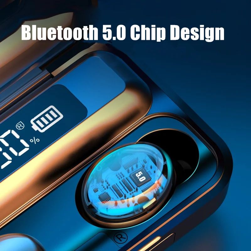 

Беспроводные наушники Bluetooth водонепроницаемые наушники спортивные наушники для Android IOS TWS Музыкальная гарнитура