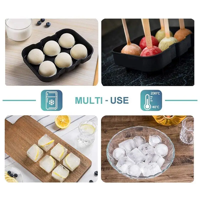 

Ice Cube Trays Silicone Ice Cube Trays Set Multipurpose Reusable Square Honeycomb Ice Cube Mold for Chocolate Ice Cream