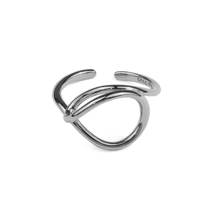 

2021 New Minimalism Vintage Gold Color Finger Rings for Women Couple Winding Party Jewelry Gift Fashion Jewelry Bijoux Femme