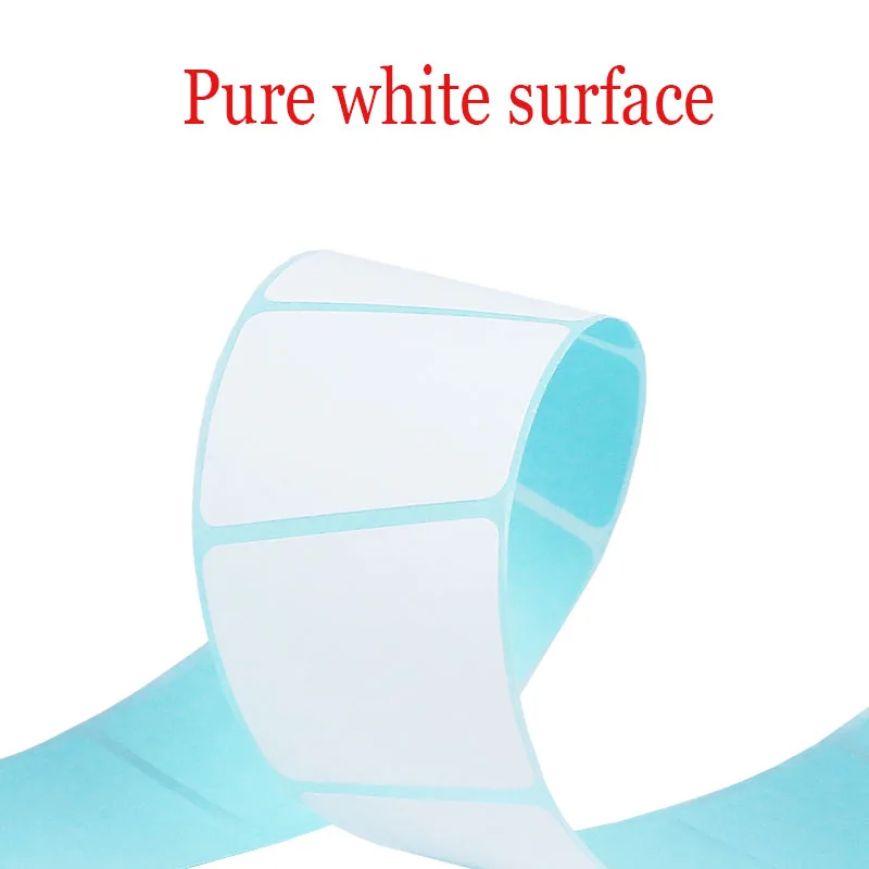 Термоэтикетки клейкие 1000 шт./рулон бумага для супермаркетов прямая печать