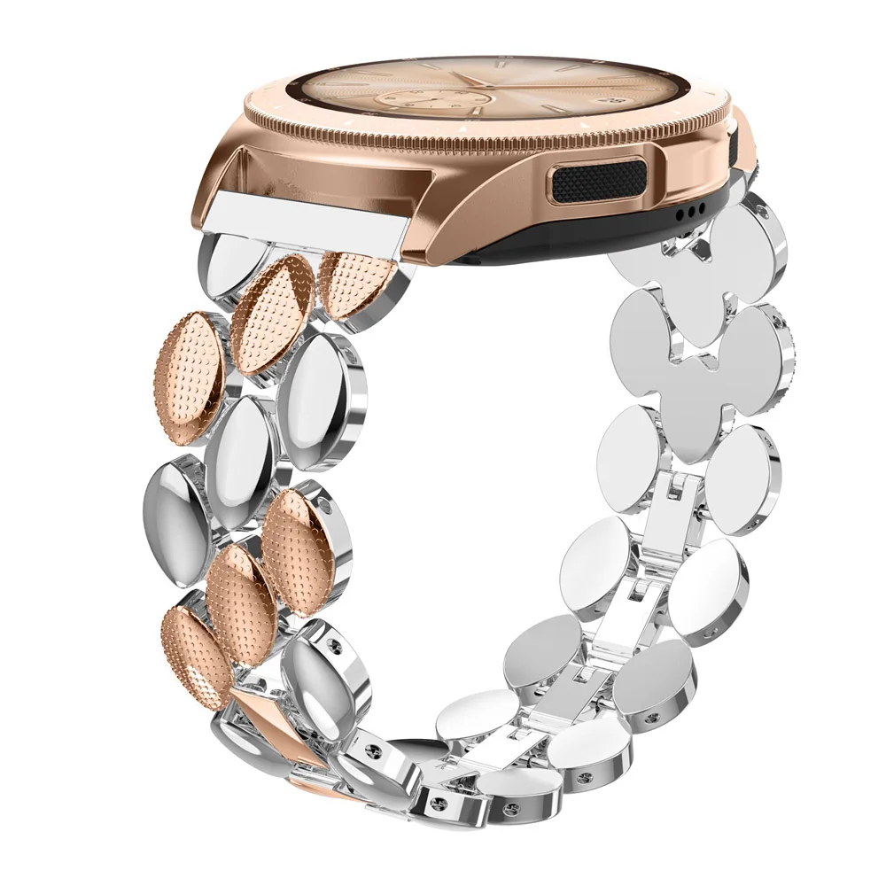 RgSl Металлический ремешок из нержавеющей стали для samsung Galaxy Watch 20 мм ремешок для gear S3 Frontier/Galaxy Watch Active 40 мм металлический ремешок - Цвет ремешка: RgSl