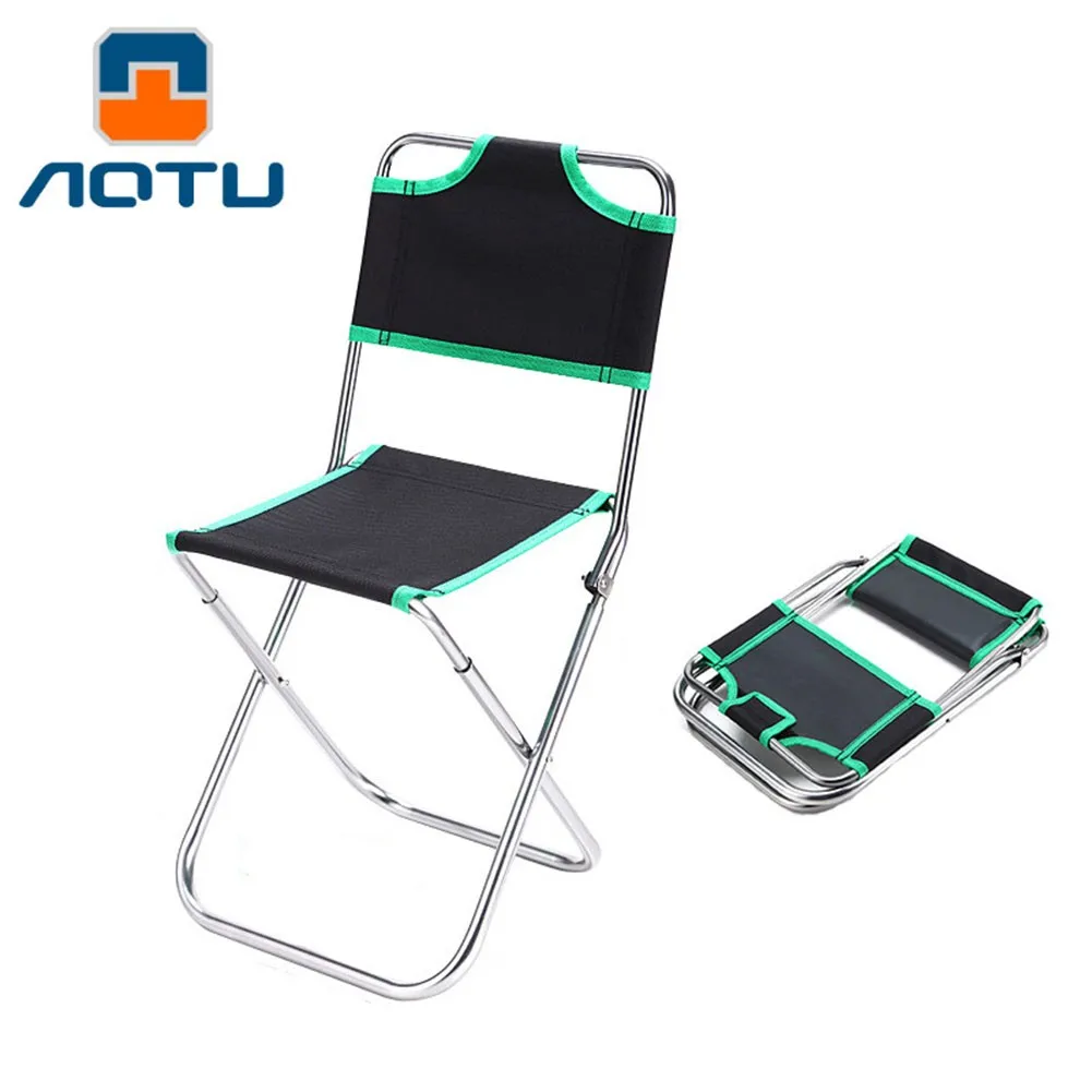 

Outdoor Camping Chair Portable Folding Camping Seat For Fishing Festival Picnic BBQ Beach Ultralight Chair Backrest Stool
