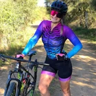 Женский велосипедный комплект из Джерси, одежда для езды на велосипеде, комбинезон для триатлона, велосипедная одежда, летний профессиональный костюм для езды на велосипеде, одежда для езды на горном велосипеде