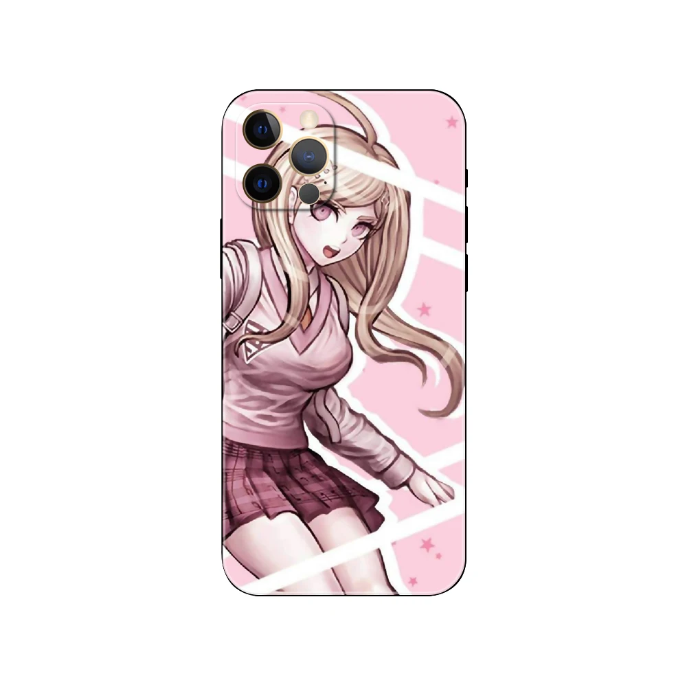 Черный чехол из ТПУ для iphone 5 5s se 2020 6 6s 7 8 plus x 10 XR XS 11 12 13 mini pro MAX, задняя крышка CHIAKA NANAMI (art.: 3920ba6184fde) - 3920ba6184fde