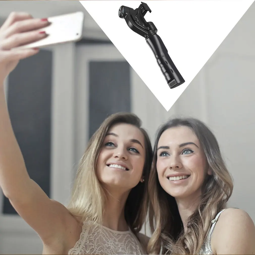 3 осевая карманная selfie stick Ручной карданный подвес мобильный телефон
