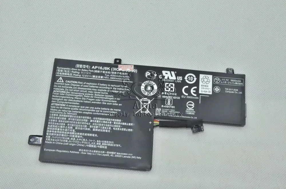 Оригинальный аккумулятор JIGU AP16J8K AP16J5K для ноутбука ACER CHROMEBOOK 11 C731 N7 | Компьютеры и