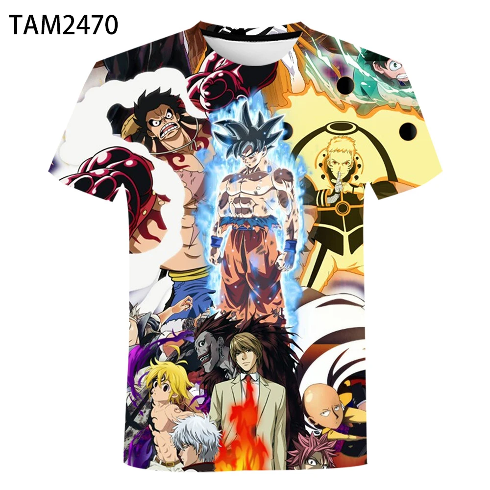 Футболка Fair Tail для мужчин и женщин Повседневная рубашка с коротким рукавом в