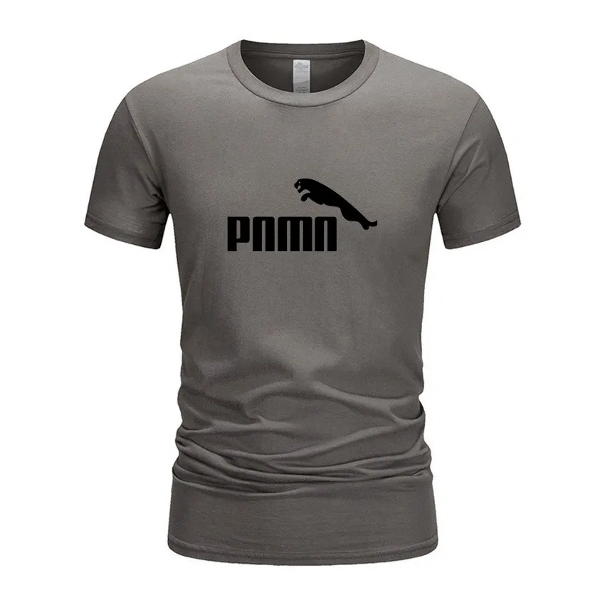 

WASSUP Short-Sleeved T-Shirt Round Neck Summer Trend Simple Printing Semi-Bottom Shirt Loose Men And Women Couples