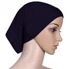 Мусульманский женский довольно мягкий эластичный красивый внутренний шапочки под хиджаб мусульманский шарф оптовая продажа