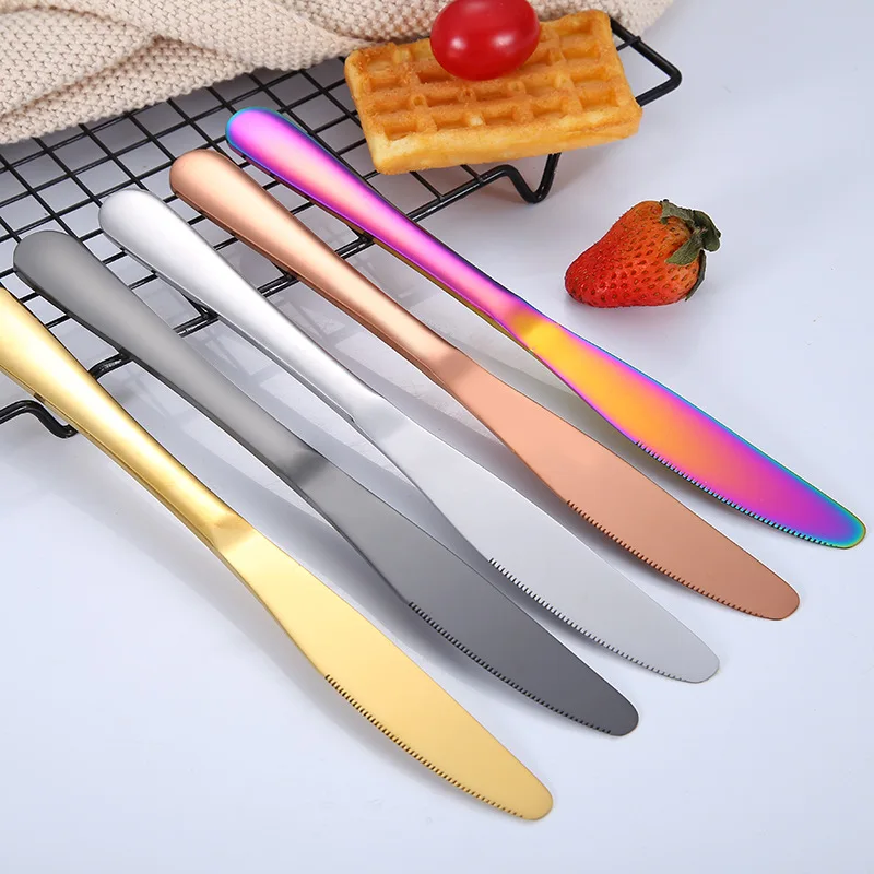 Веселый жаркий набор посуды радужных цветов современный дизайн дорожный