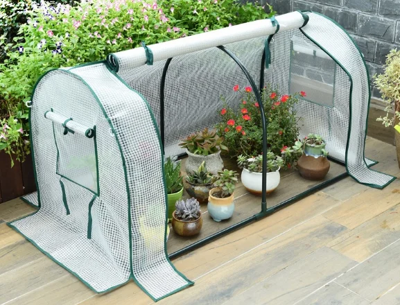 Мясистая непромокаемая и ветрозащитная теплая комната цветочная сарай теплица